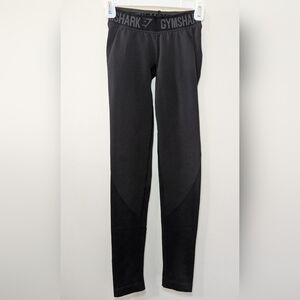 Gymshark Dry Moisture Management Leggings Black Gym Workout Base Layer Size XS